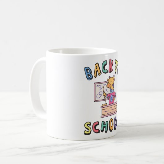 Mug Retour à l'école (Devant gauche)