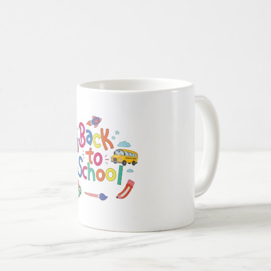 Mug Retour à l'école (Devant droit)
