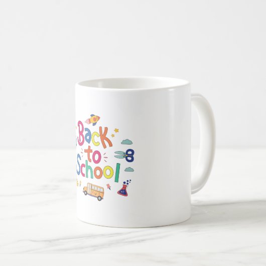 Mug Retour à l'école (Devant droit)