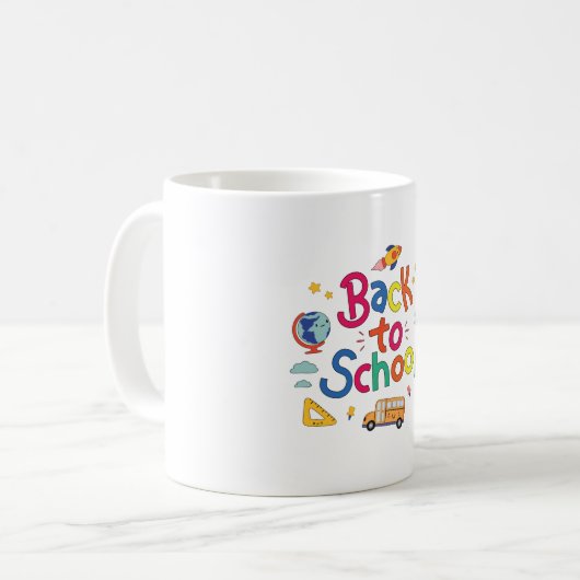 Mug Retour à l'école (Devant gauche)