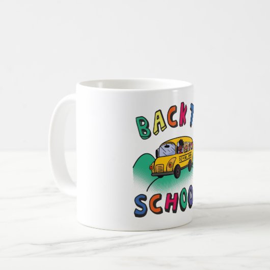 Mug Retour à l'école (Devant gauche)