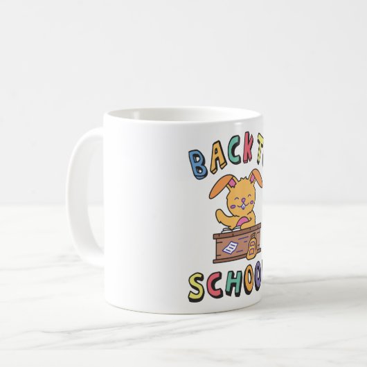 Mug Retour à l'école (Devant gauche)