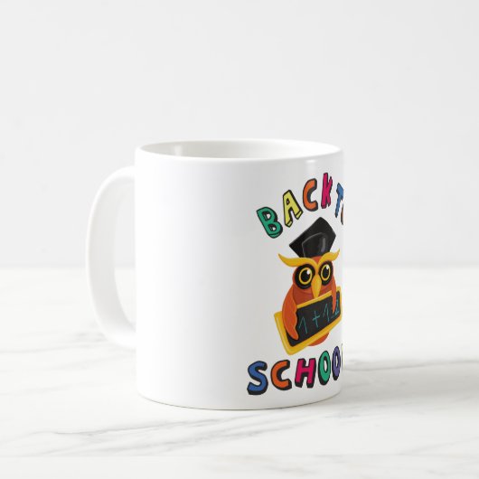Mug Retour à l'école (Devant gauche)