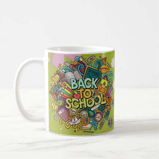 Mug retour à l'école (Gauche)
