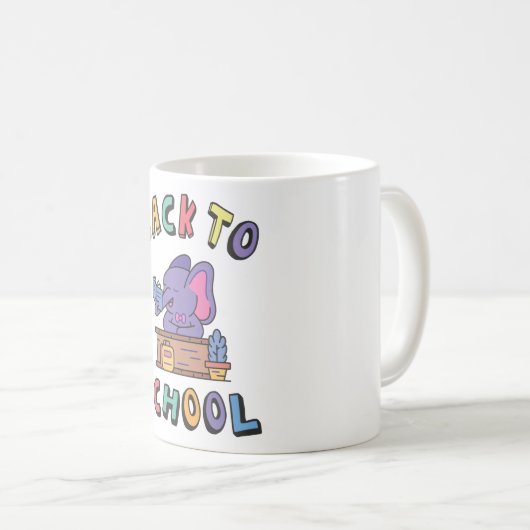 Mug Retour à l'école (Devant droit)