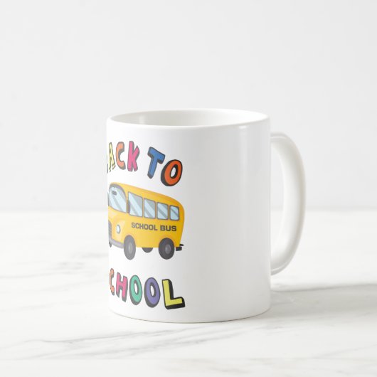 Mug Retour à l'école (Devant droit)