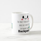 MUG RETOUR À L'ÉCOLE (Devant droit)