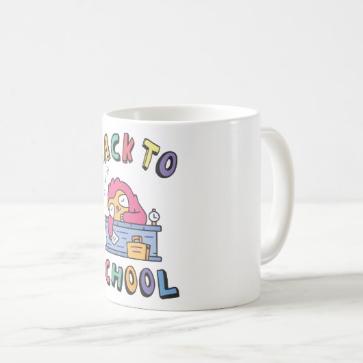 Mug Retour à l'école (Devant droit)