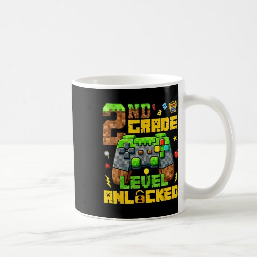 Mug Retour à l'école 2e année joueur premier jour deux (Droite)