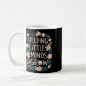 Mug Retour à l'école Aider les petits esprits grandir  (Gauche)