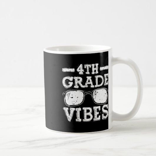 Mug Retour à l'école ambiance 4e année (Droite)