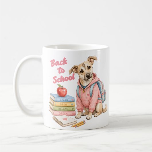 Mug Retour à l'école avec Lina (Gauche)