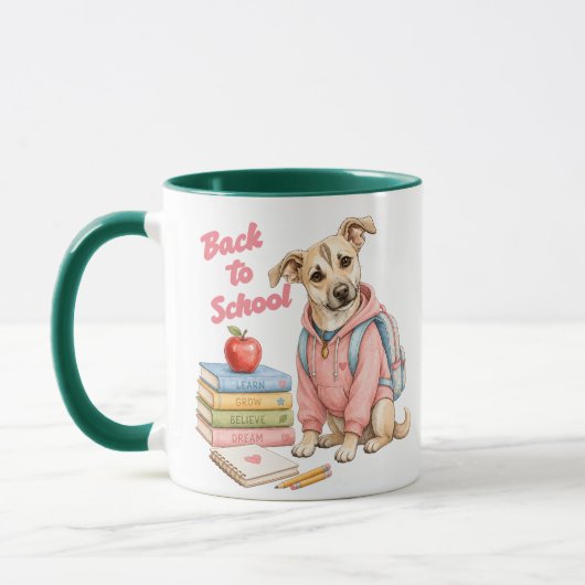 Mug Retour à l'école avec Lina (Gauche)