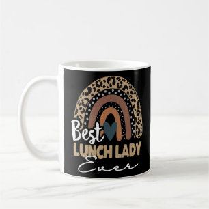 Mug Retour À L'École Boho Arc-En-Ciel Lady Déjeuner