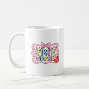 Mug Retour À L'École Bonjour Première Classe Équipe 1è