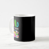 Mug Retour À L'École Bonjour Troisième 3e Année Pour E (Devant gauche)