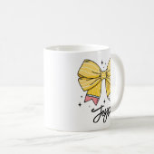 Mug Retour à l'école Coquette Nom personnalisé (Devant droit)