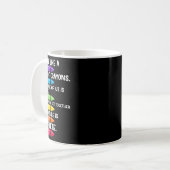 Mug Retour à l'école Enseignant Nous sommes comme une (Devant gauche)