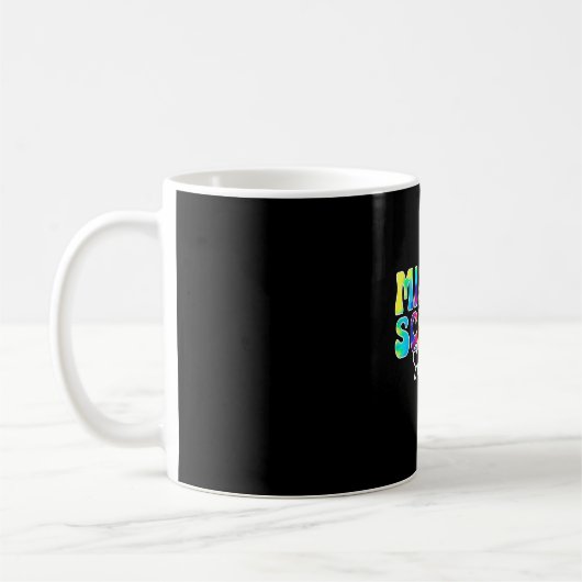 Mug Retour à l'école équipe de collège enseignant (Gauche)