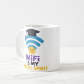 Mug Retour à l'école Funny WiFi Spirit Student (Devant gauche)