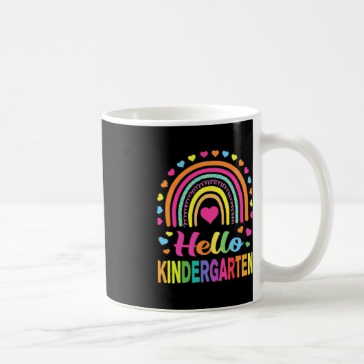 Mug Retour à l'école Hello Kindergarten Squad Enseigna (Droite)