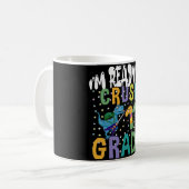 Mug Retour à l'école Je suis prêt à rocher 11e année D (Devant gauche)