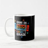Mug Retour à l'école jeu activé 3e année drôle gamer e (Gauche)