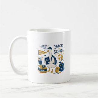 Mug Retour à l'école Oie Rétro