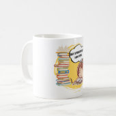 Mug Retour à l'école - Panique et crayons - Étudiant a (Devant gauche)