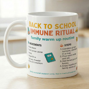 Mug Retour à l'école : Recette de thé familial rituel