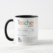 Mug Retour à l'école | Teachers personnalisés Coffee M (Gauche)