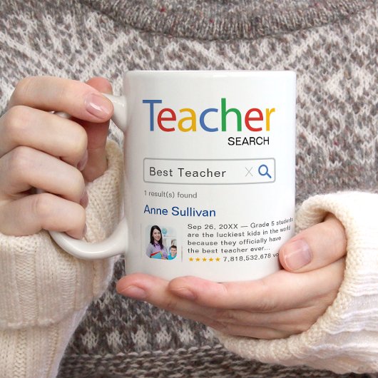 Mug Retour à l'école | Teachers personnalisés Coffee M