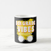 Mug Retour À L'École Vibes De 5E Année Chemise Premier (Centre)