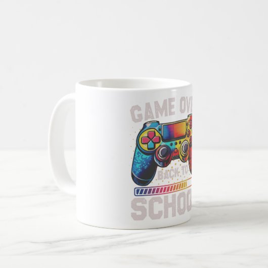 MUG RETOUR À SHOOL JEU SUR (Devant gauche)