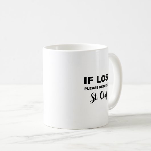Mug Retour à St. Olaf (Devant droit)
