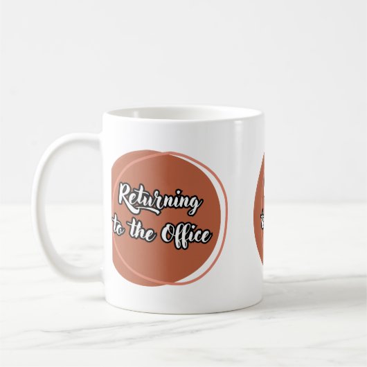 Mug Retour au bureau (Gauche)
