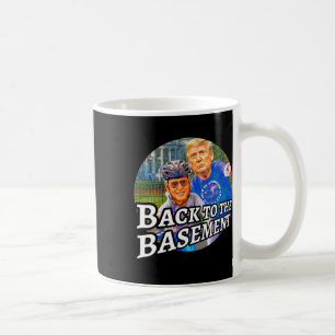 Mug Retour au sous-sol Biden Trump Bicyclette Patriote