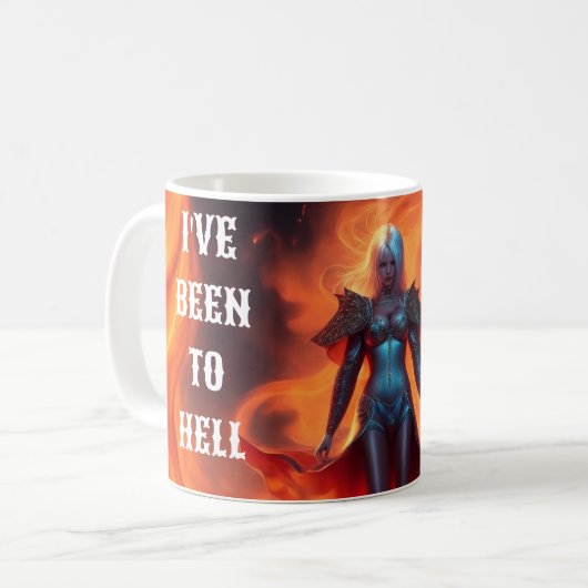 MUG RETOUR DE LA CONCEPTION DE L'ENFER (Devant gauche)