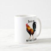 Mug Retour de mère Clucker Rooster (Devant droit)