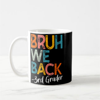 Mug Retour du frère à la 3e année Rentrée scolaire 202