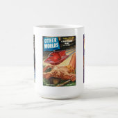 Mug Retour Espace Extérieur Rétro Culture Populaire Mu (Centre)