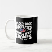 Mug Retour Retour Retour Guerre Mondiale Indéférée Cha (Gauche)