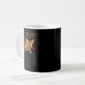 Mug Retour) Total Solar Eclipse 2024 North America Tou (Devant gauche)