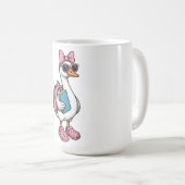 Mug Retourner À L'École Filles D'Oie Silly (Devant droit)