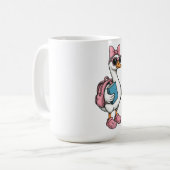 Mug Retourner À L'École Filles D'Oie Silly (Devant gauche)