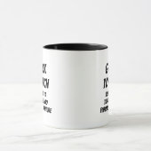 Mug Retourner à l'église — Quelqu'un doit déclencher J (Centre)