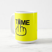 Mug Retourner le temps de retournement des oiseaux de (Devant gauche)