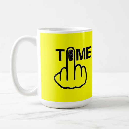 Mug Retourner le temps de retournement des oiseaux de (Gauche)