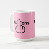 Mug Retourner les élections de boug Bird (Devant gauche)