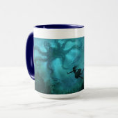 Mug Retours de folie d'Alice : Jules Verne (Devant gauche)